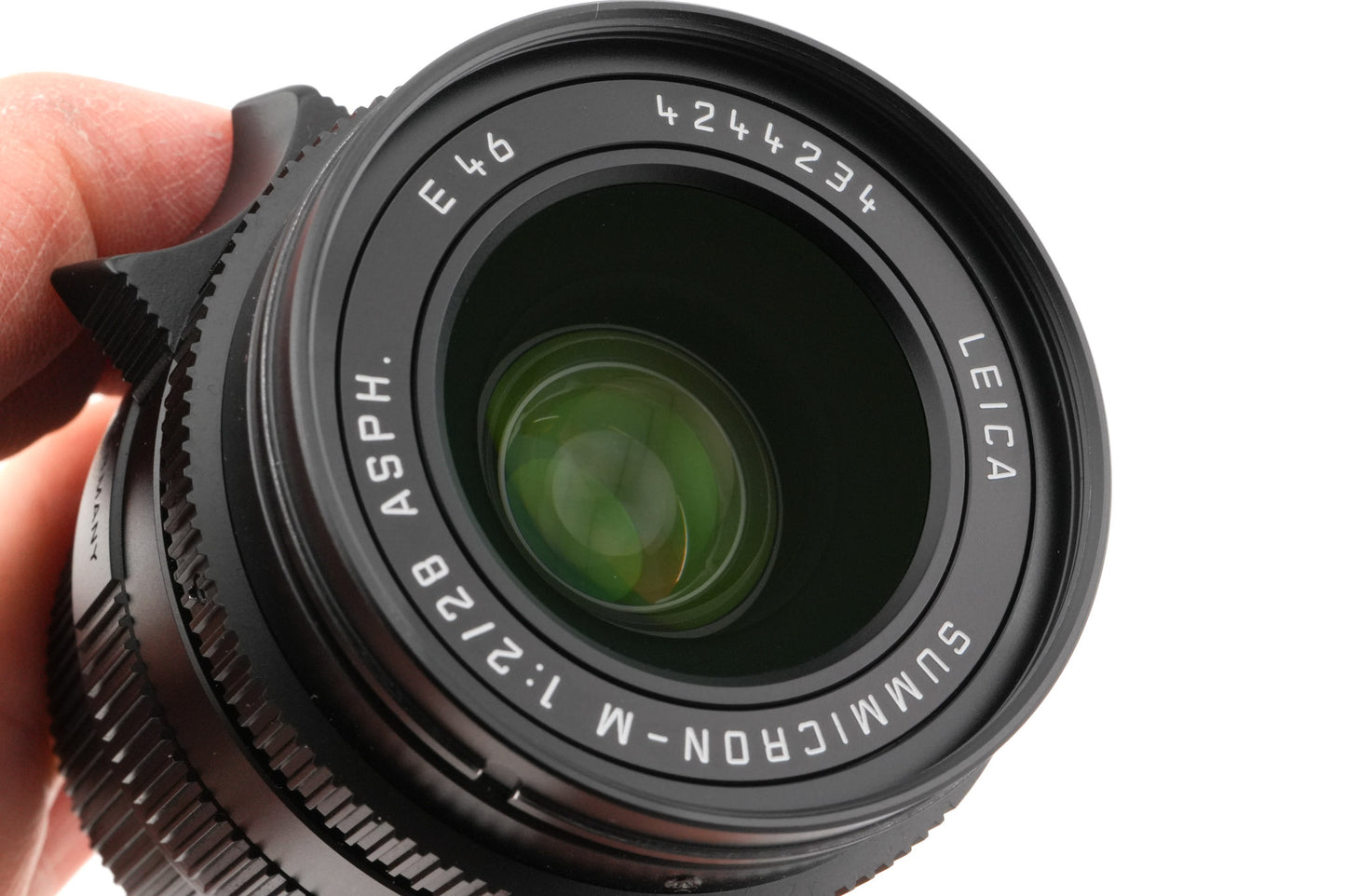 Leica 28mm f2 Summicron-M ASPH. (Black, 11604)