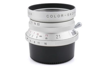 Voigtländer 21mm f4 Color-Skopar MC