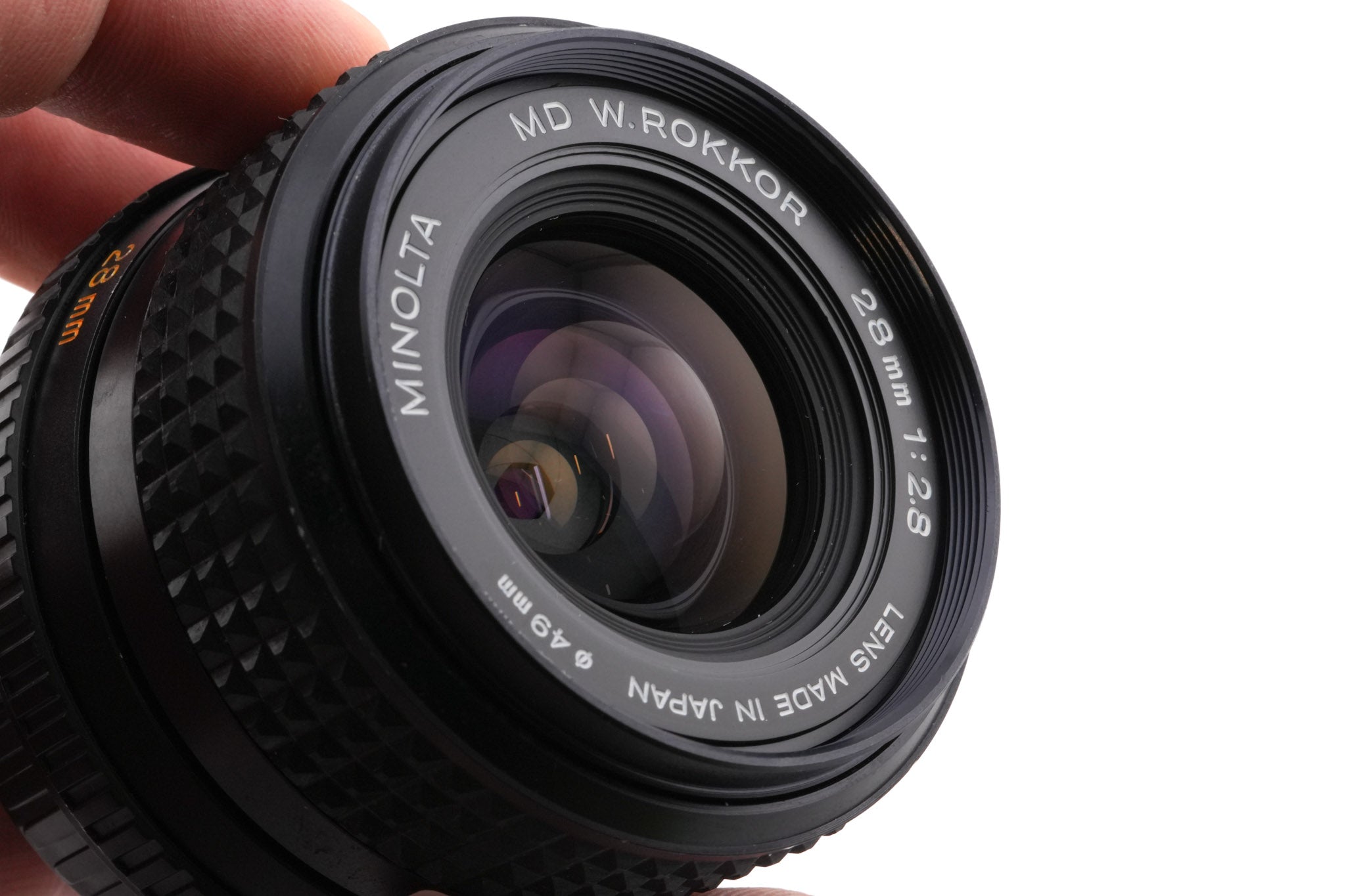 Minolta 28mm f2.8 MD W.Rokkor – Kamerastore