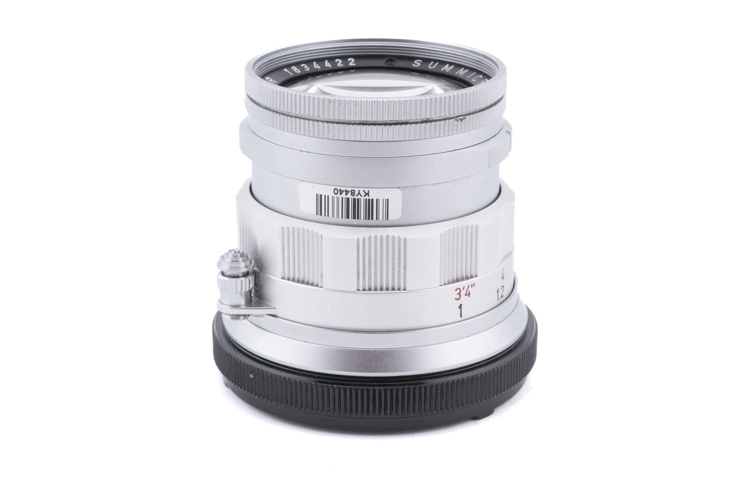 Leica 50mm f2 Summicron (Type II) (Silver, SOOIC-MS / SOSIC / 11118 / 11618 / 11818)