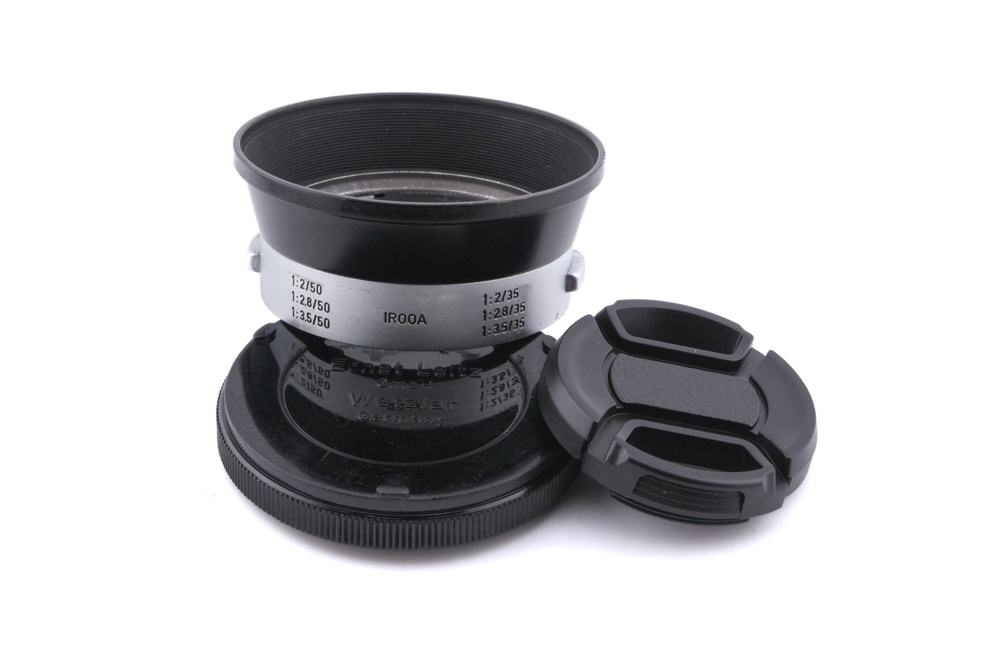 Leica 50mm f2 Summicron (Type II) (Silver, SOOIC-MS / SOSIC / 11118 / 11618 / 11818)