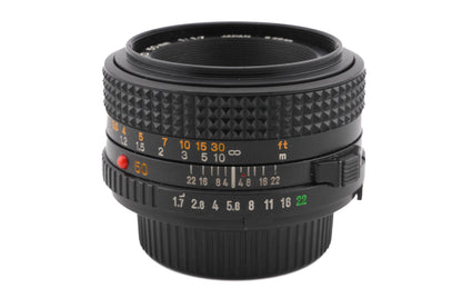 Minolta 50mm f1.7 MD