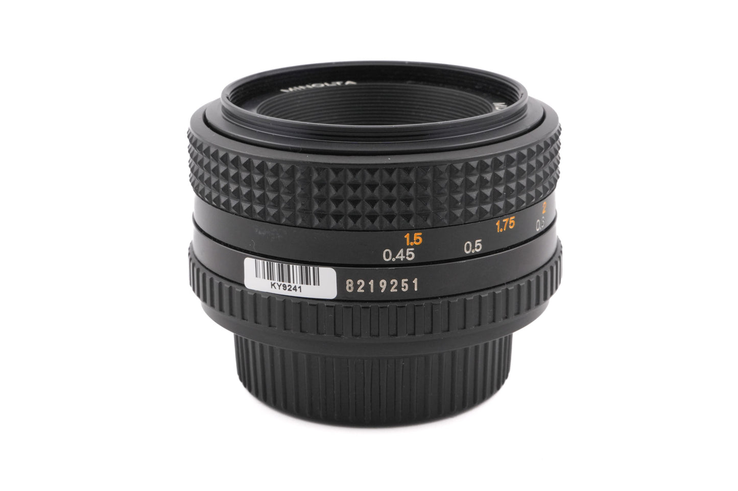 Minolta 50mm f1.7 MD