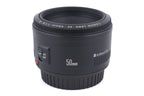 Canon 50mm f1.8 II