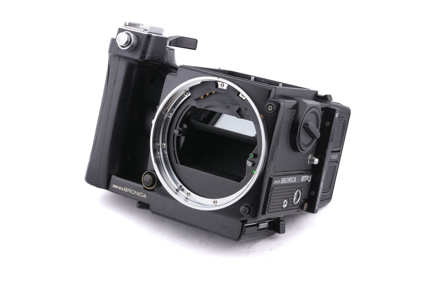 Zenza Bronica ETRSi + Speed Grip-E Winder + ETR 120 Film Back