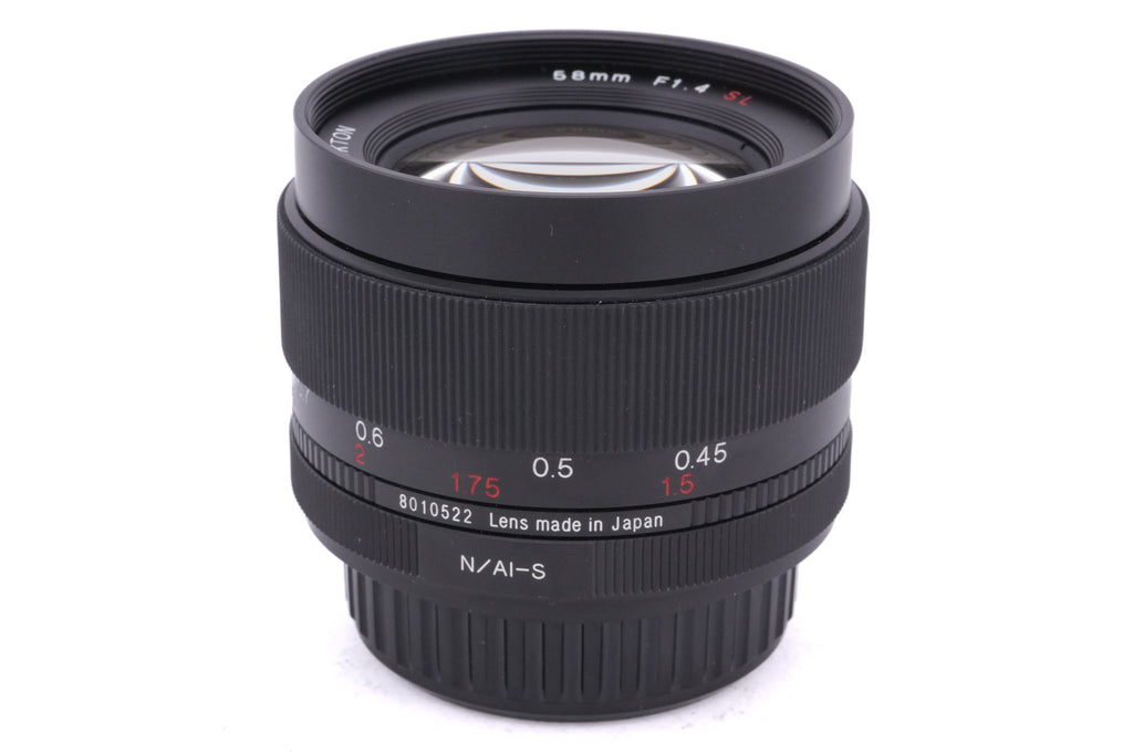 Voigtländer 58mm f1.4 Nokton SL II AI-P
