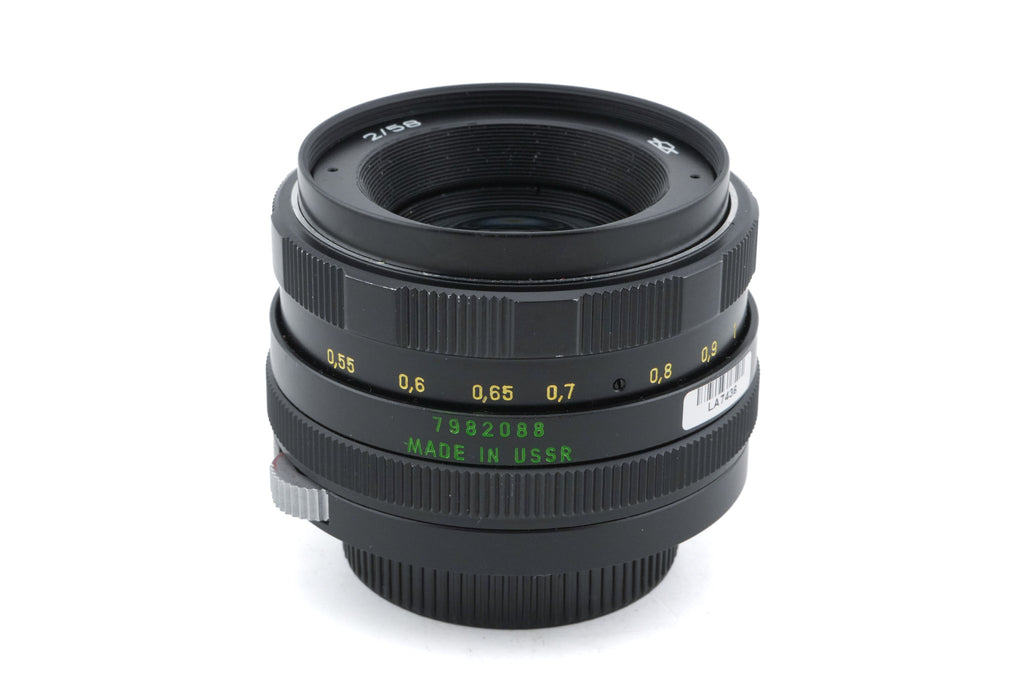 Helios 58mm f2 Helios-44M