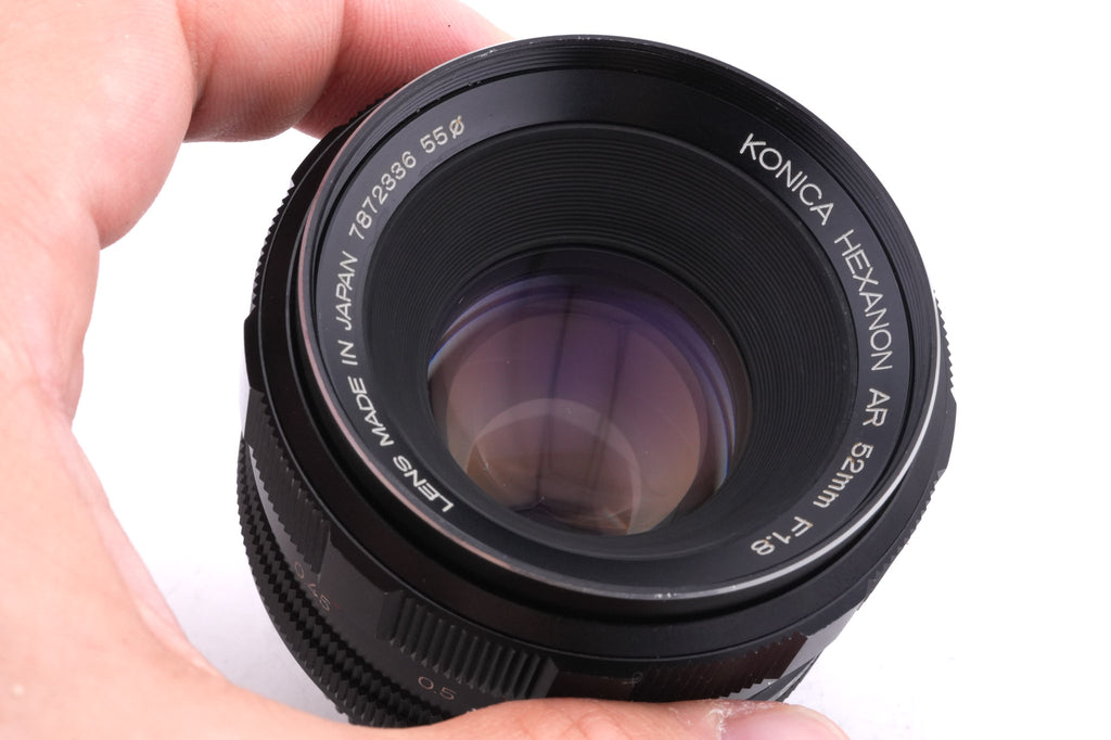 Konica 52mm f1.8 Hexanon AR