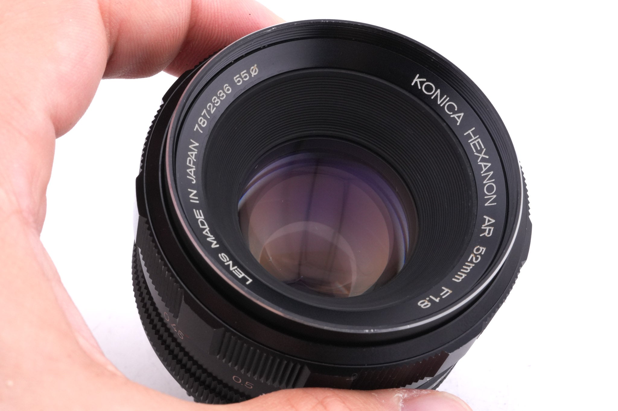 Konica 52mm f1.8 Hexanon AR