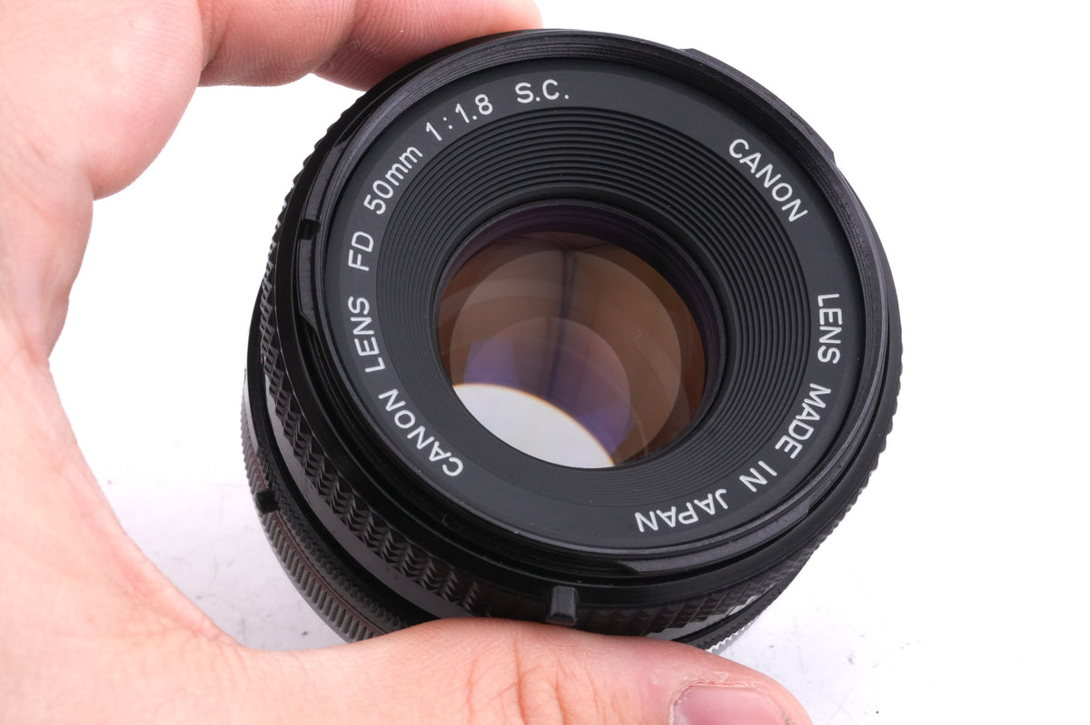 Canon 50mm f1.8 S.C.