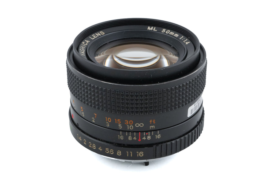 Yashica 50mm f1.4 ML