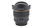 Samyang 8mm f3.5 Fish-Eye CS