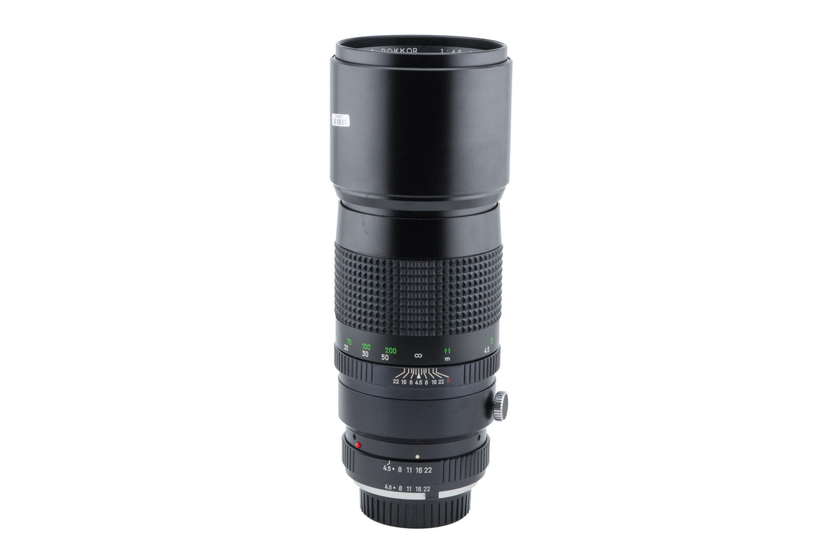Minolta 300mm f4.5 MC Tele Rokkor