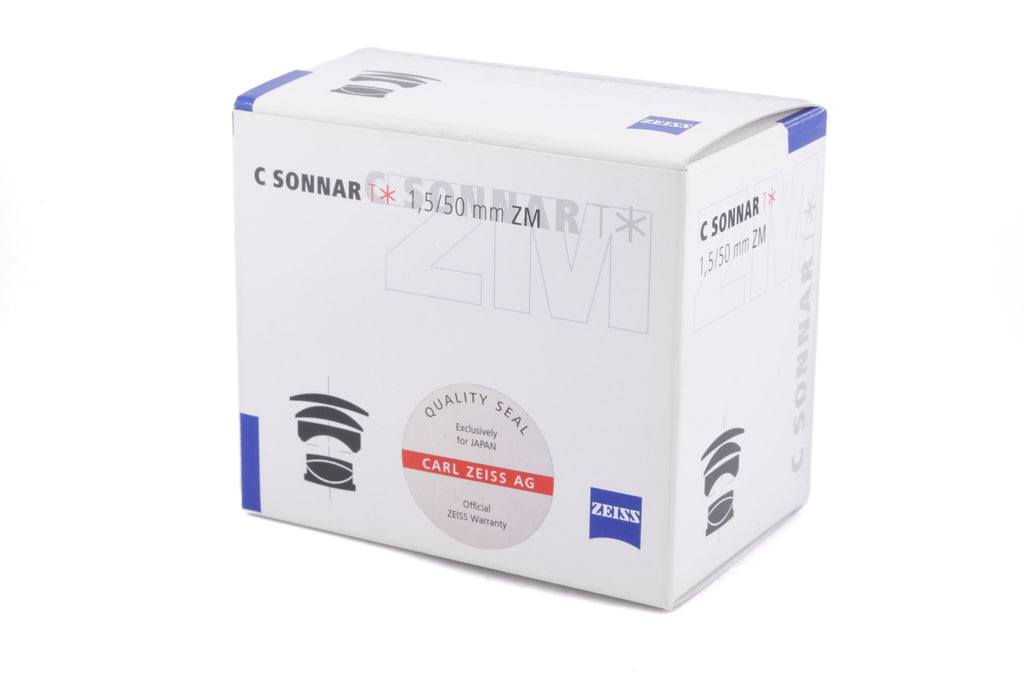 Carl Zeiss 50mm f1.5 C Sonnar T* ZM
