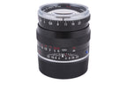 Carl Zeiss 50mm f2 Planar T* ZM