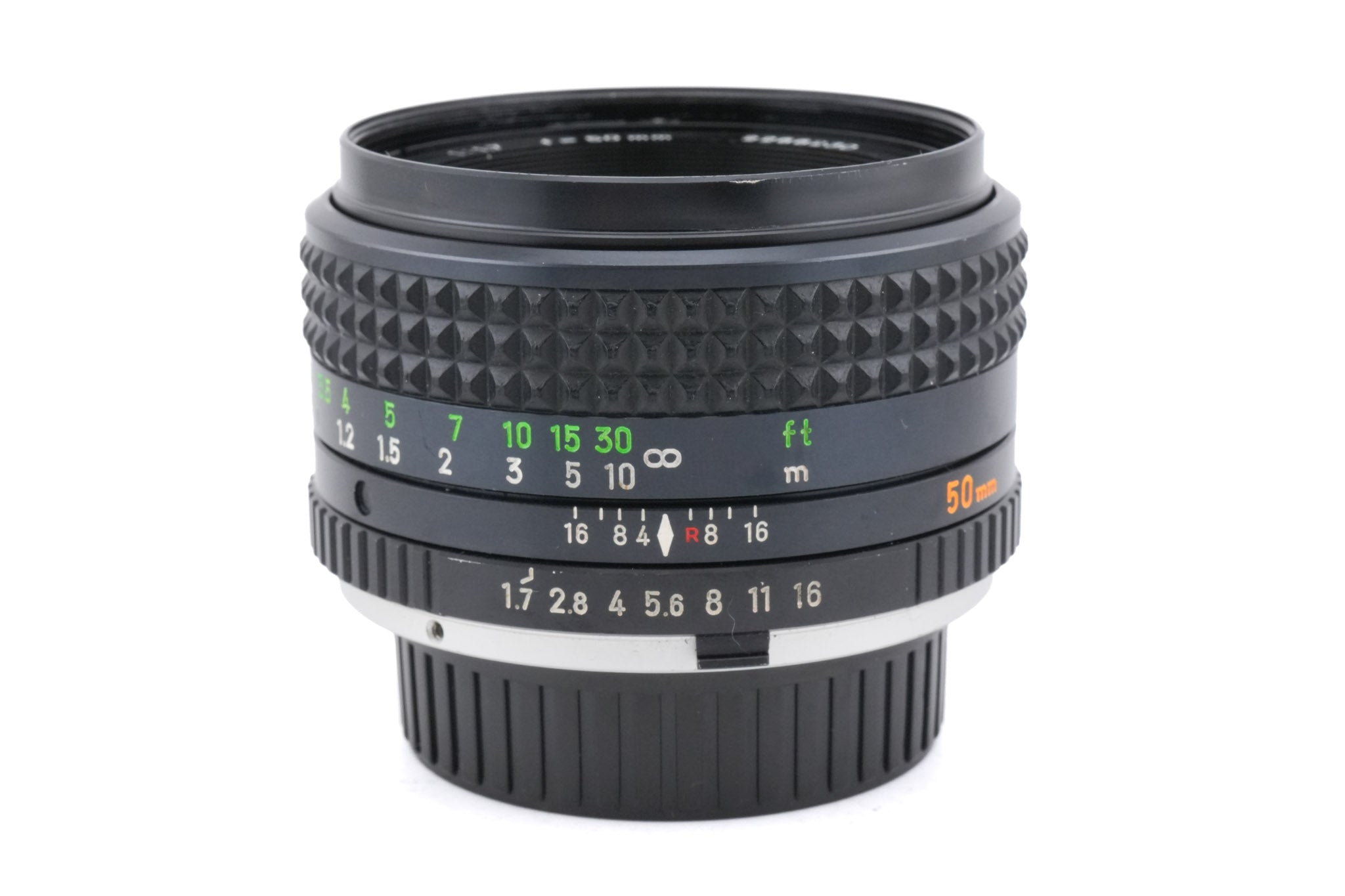 Minolta 50mm f1.7 MC Rokkor-PF