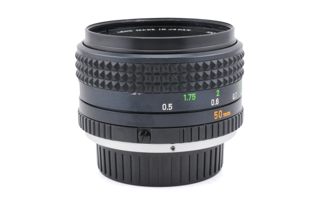 Minolta 50mm f1.7 MC Rokkor-PF