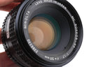 Minolta 50mm f1.7 MC Rokkor-PF