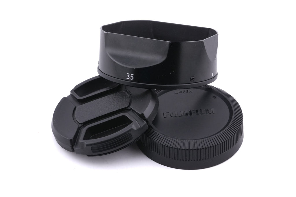 Fujifilm 35mm f1.4 Super EBC Fujinon Aspherical XF R + 35mm f1.4 Fujinon XF R Lens Hood