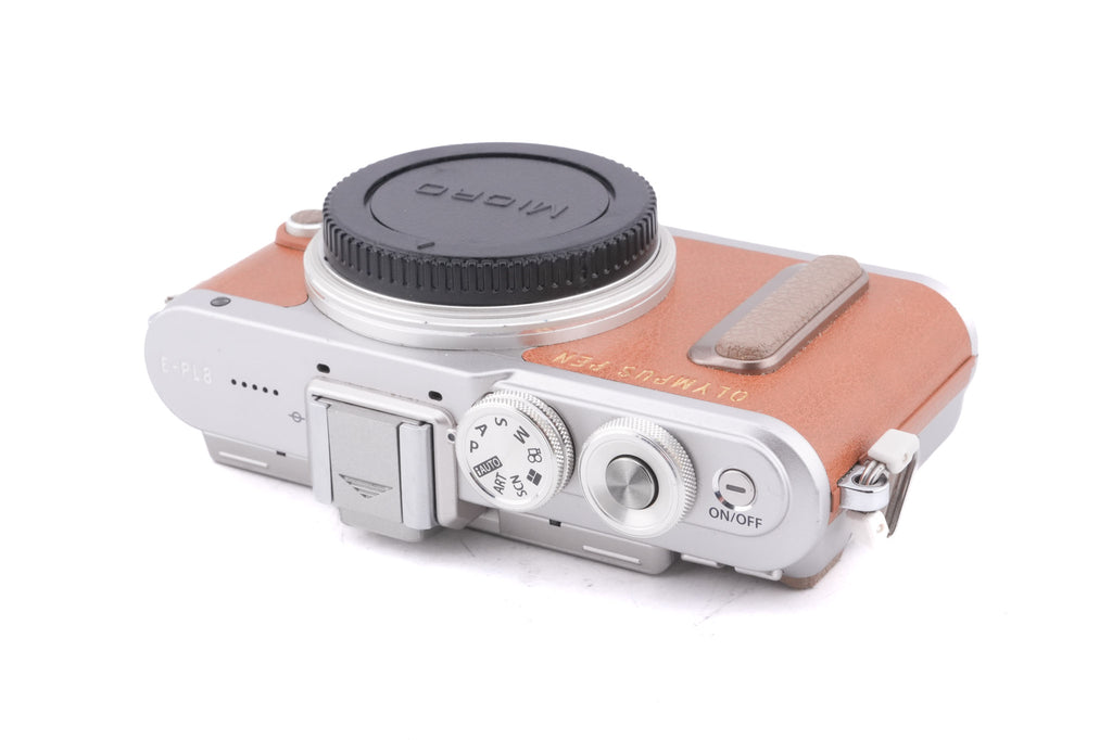 Olympus PEN E-PL8 + FL-LM1 Flash
