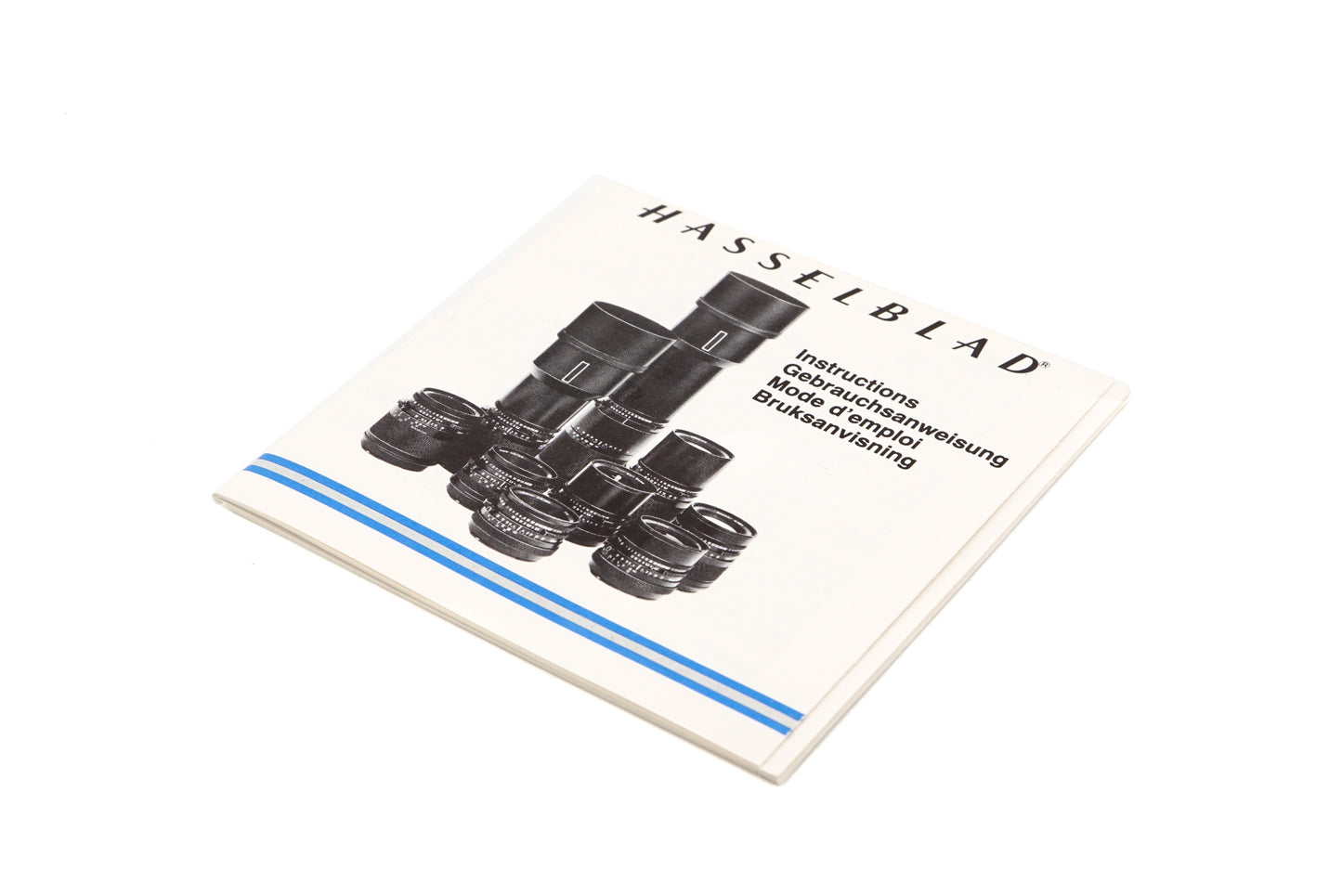 Hasselblad CF Lens Instructions - Accessory