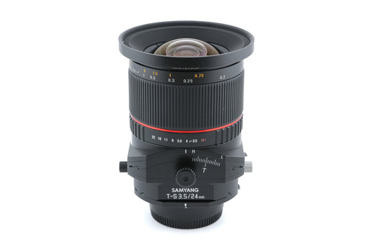 Samyang 24mm f3.5 T-S ED AS UMC - Lens
