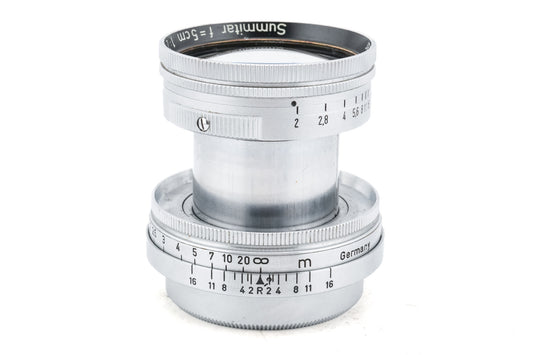 Leica 5cm f2 Summitar - Lens