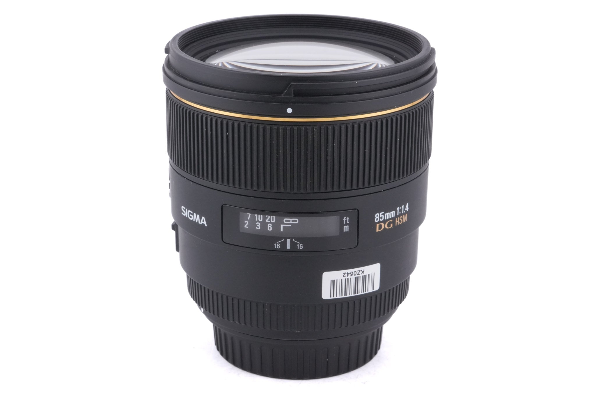 Sigma 85mm f1.4 EX DG HSM - Lens