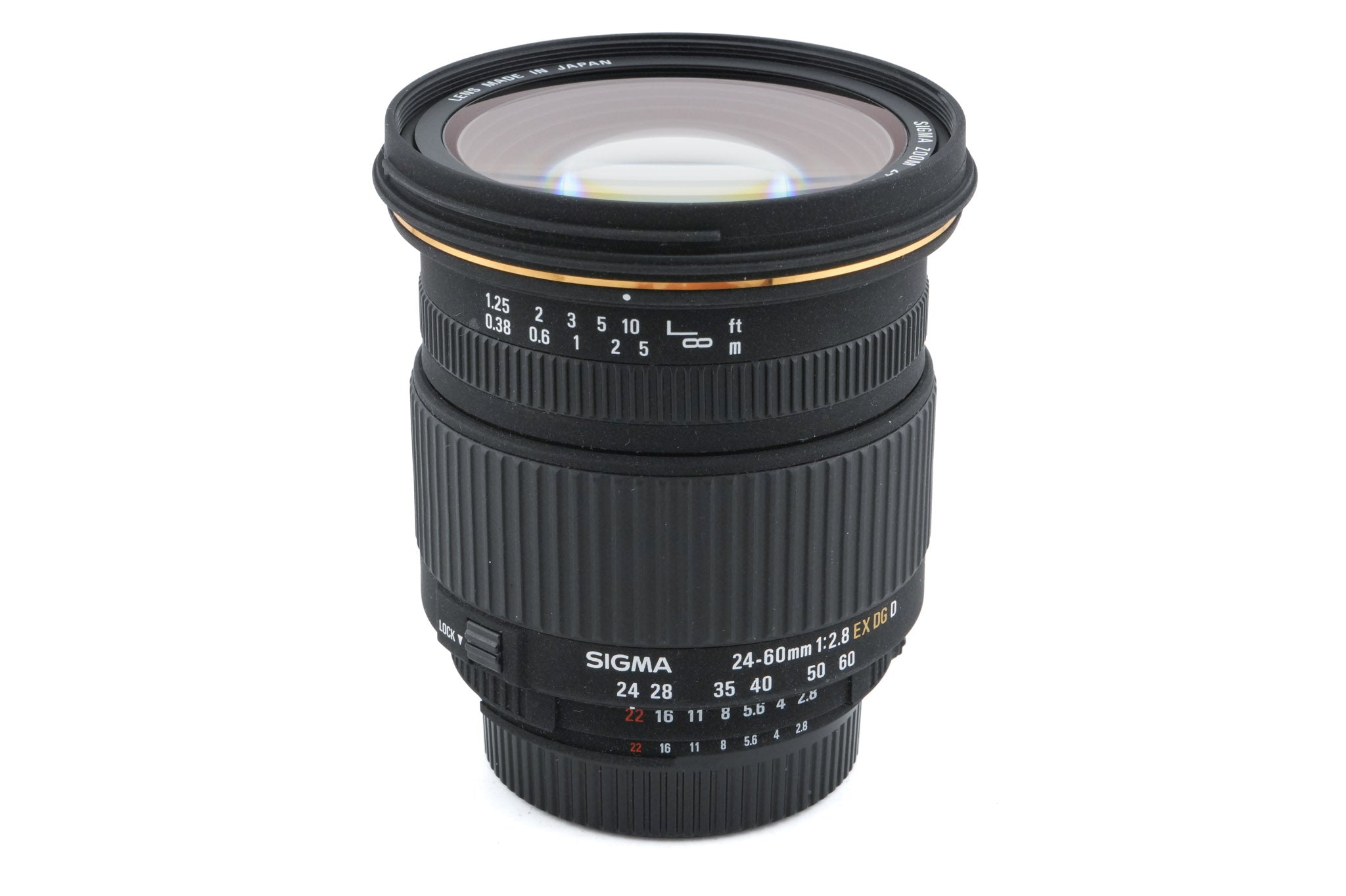 Sigma 24-60mm f2.8 EX DG D - Lens