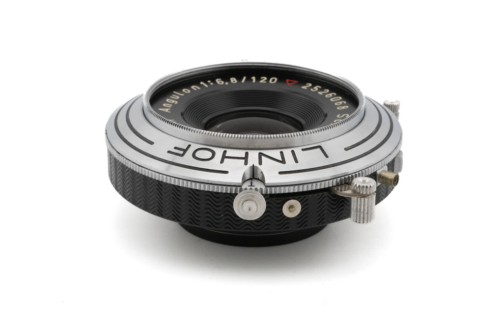 Schneider-Kreuznach 120mm f6.8 Angulon (Shutter)