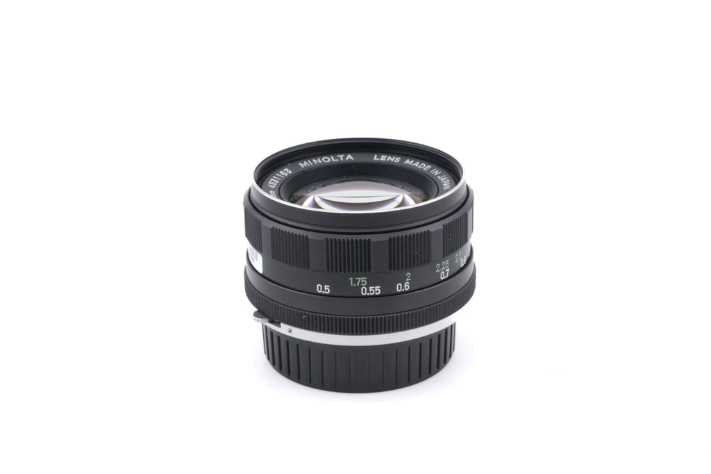Minolta 55mm f1.8 Auto Rokkor-PF