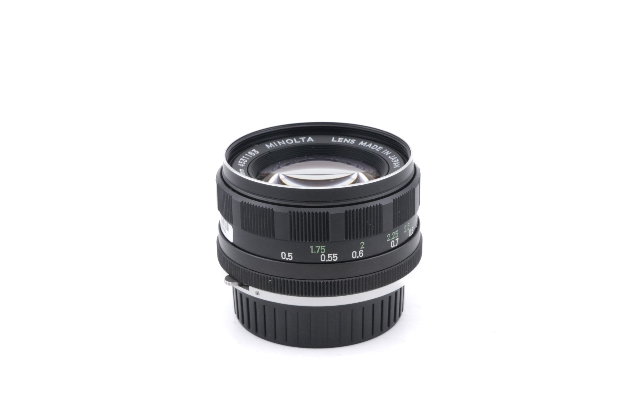 Minolta 55mm f1.8 Auto Rokkor-PF