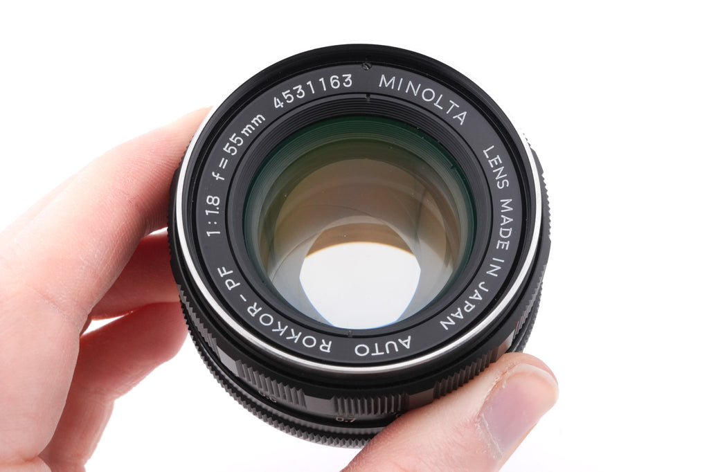 Minolta 55mm f1.8 Auto Rokkor-PF