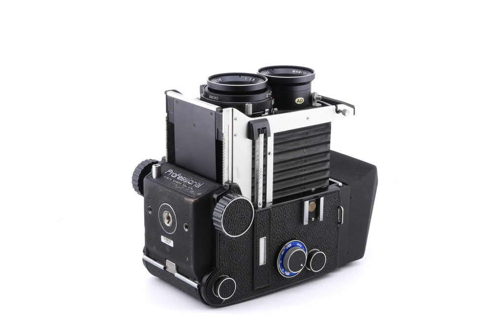 Mamiya C330 Professional + 80mm f2.8 Sekor (Blue Dot) + Prism Finder (C220 / C330)