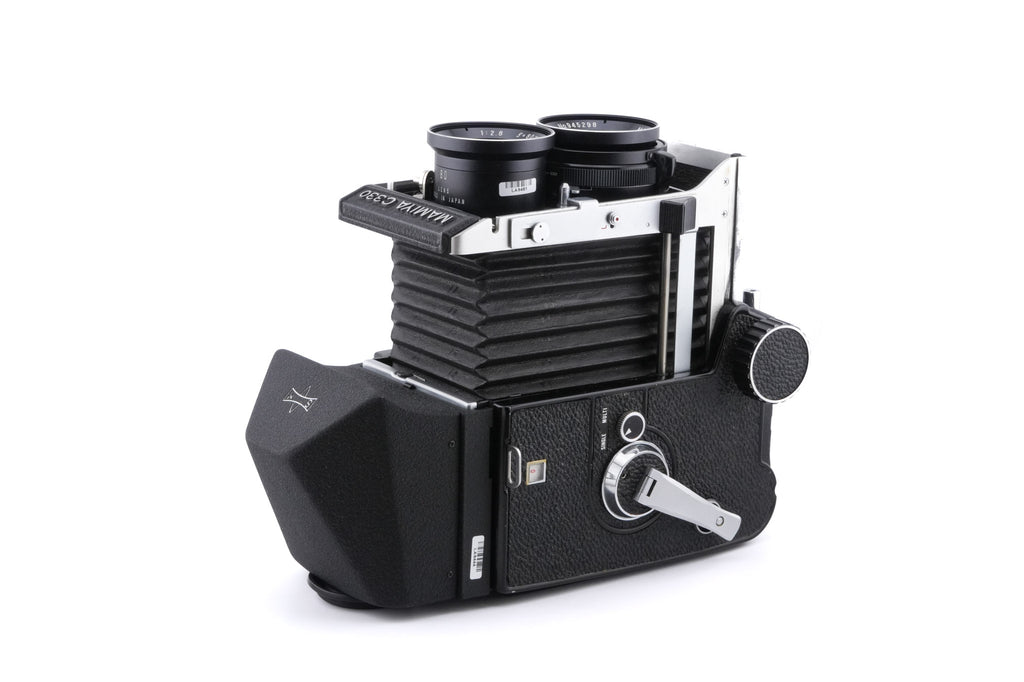 Mamiya C330 Professional + 80mm f2.8 Sekor (Blue Dot) + Prism Finder (C220 / C330)