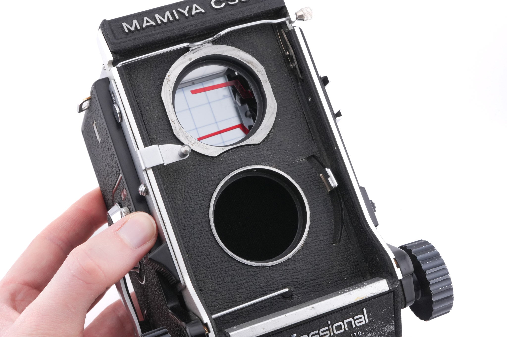 Mamiya C330 Professional + 80mm f2.8 Sekor (Blue Dot) + Prism Finder (C220 / C330)