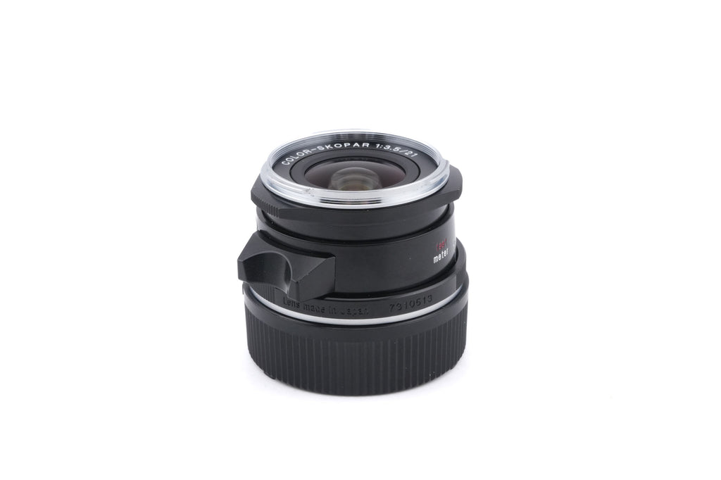 Voigtländer 21mm f3.5 Color-Skopar VM II + 21/25mm Optical Viewfinder