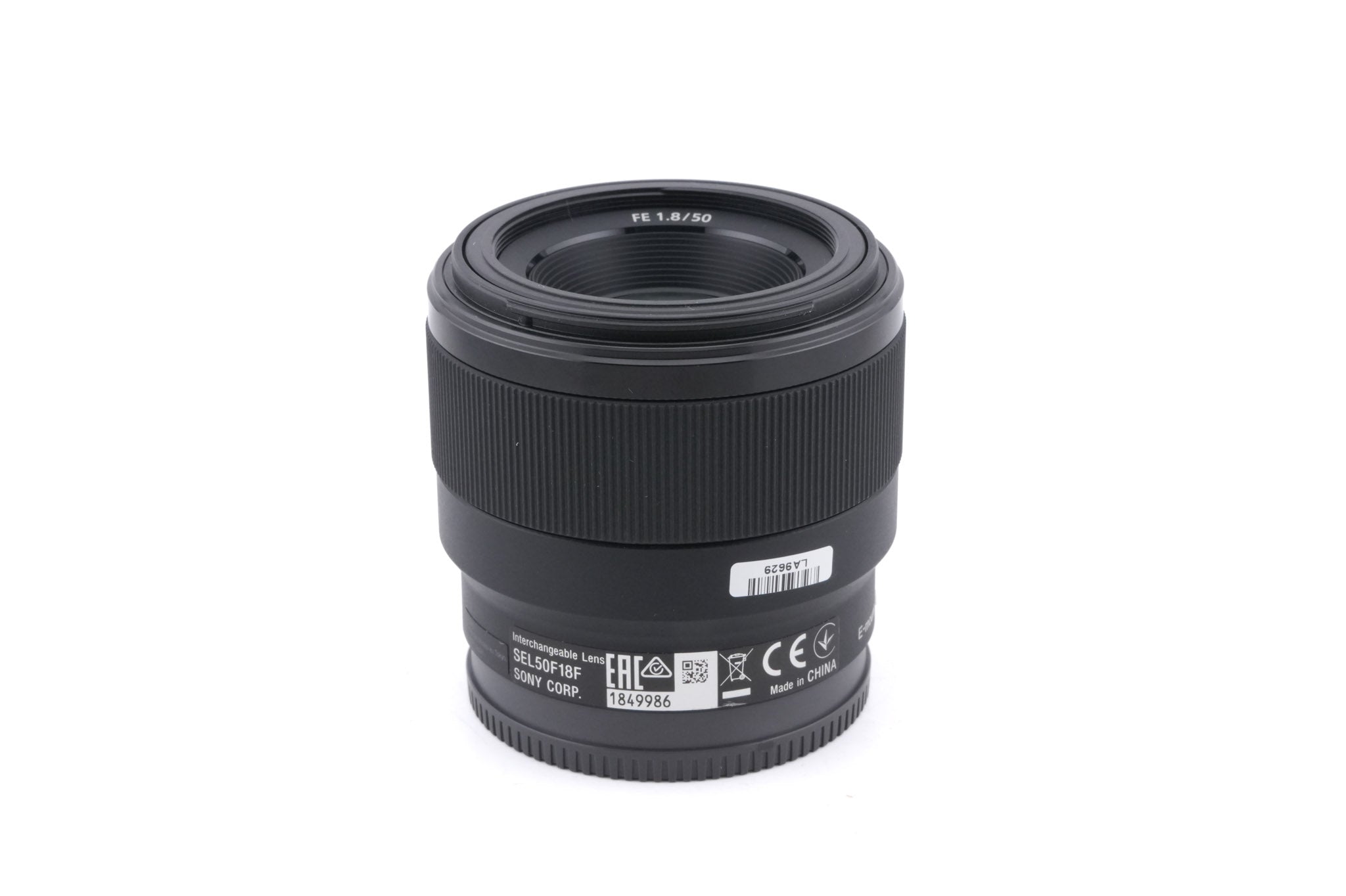Sony 50mm f1.8 (SEL5018F)