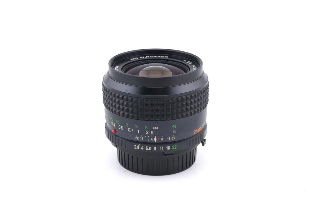 Minolta 24mm f2.8 MD W.Rokkor