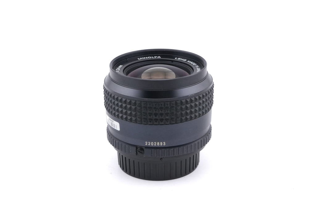 Minolta 24mm f2.8 MD W.Rokkor