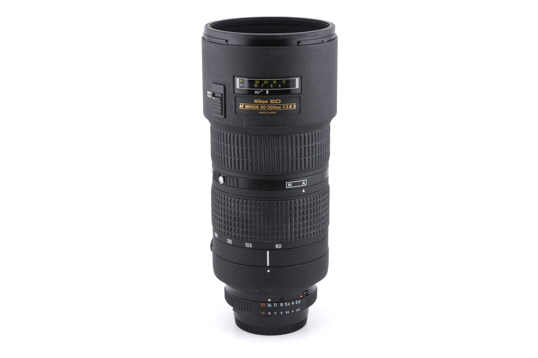 Nikon 80-200mm f2.8 AF Nikkor D ED (Second Version)