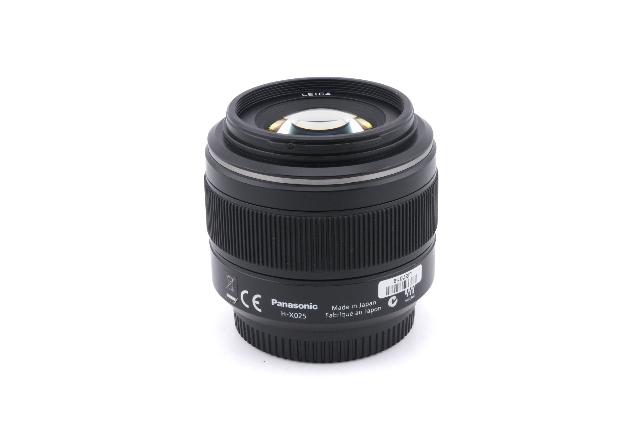 Panasonic 25mm f1.4 ASPH. Leica DG Summilux (H-X025)