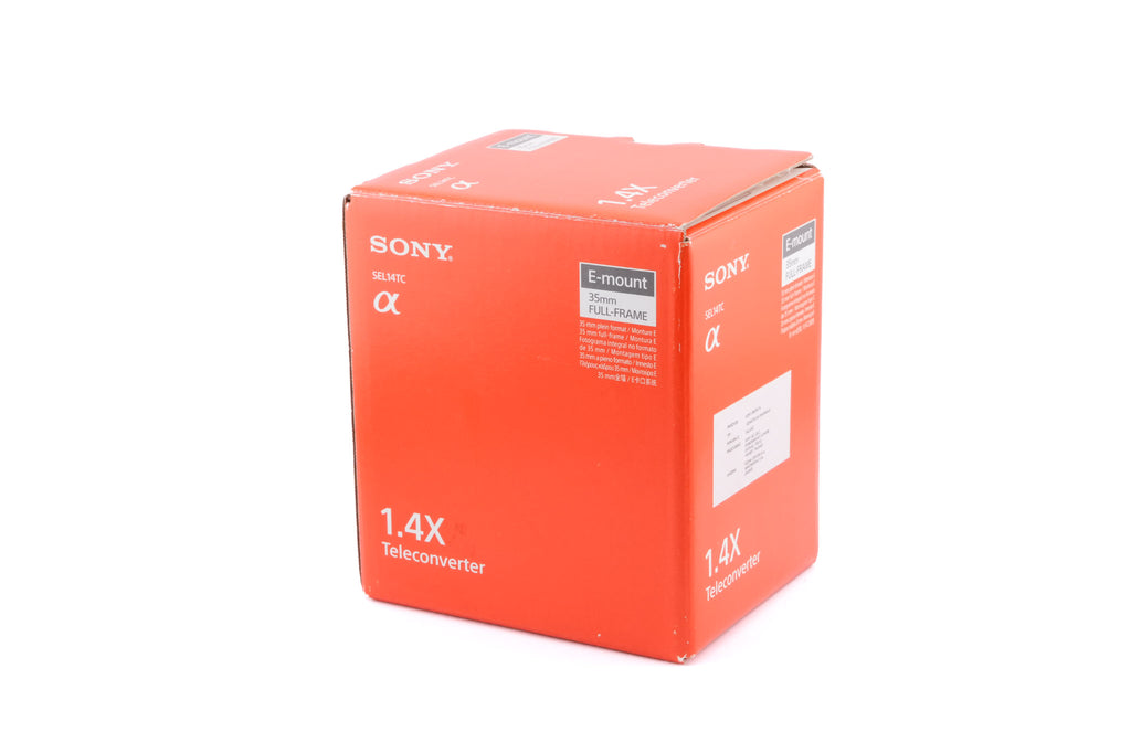 Sony 1.4x Teleconverter (SEL14TC)