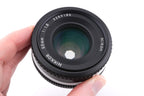 Nikon 50mm f1.8 Nikkor AI-S (0.45m)