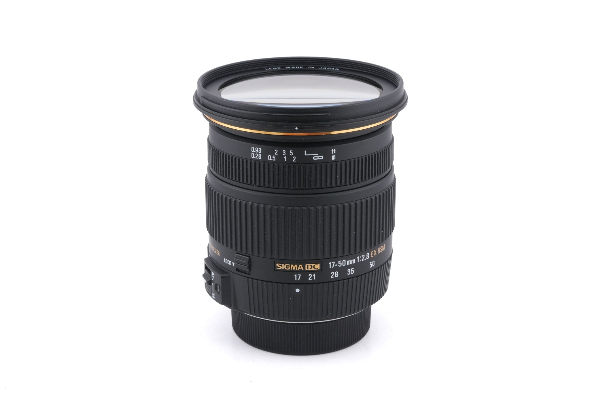 Sigma 17-50mm f2.8 EX DC OS HSM