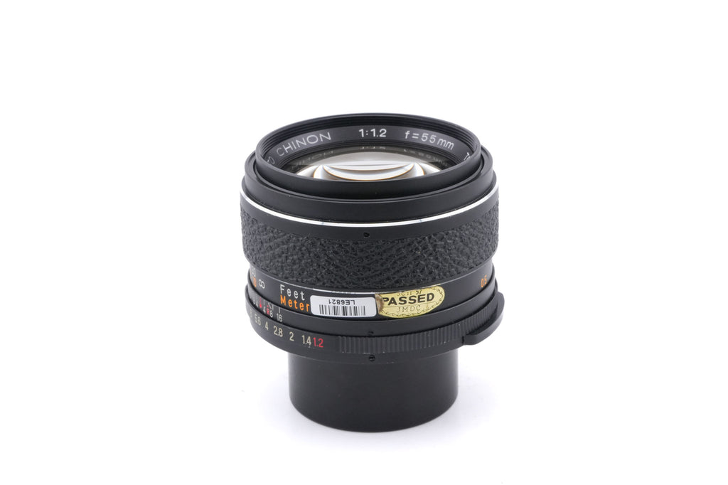 Chinon 55mm f1.2 Auto Chinon Tomioka