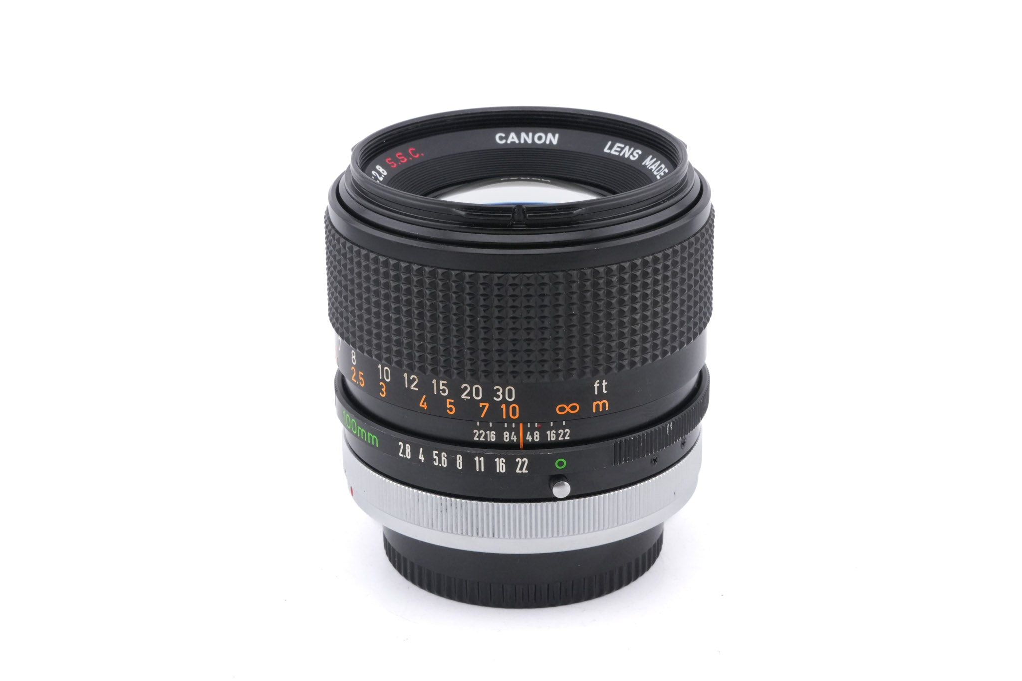 Canon 100mm f2.8 S.S.C.