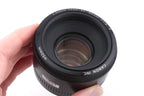 Canon 50mm f1.8 II