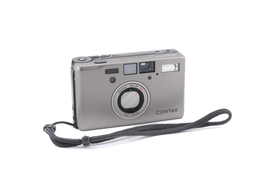 Contax T3 + TVS II Metal Hood + 30.5mm T3 Filter Adapter