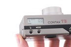 Contax T3 + TVS II Metal Hood + 30.5mm T3 Filter Adapter